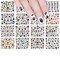 Wrapables Halloween Nail Stickers Nail Art Set Ghost Stickers Bat Nail Art (24 Sheets)